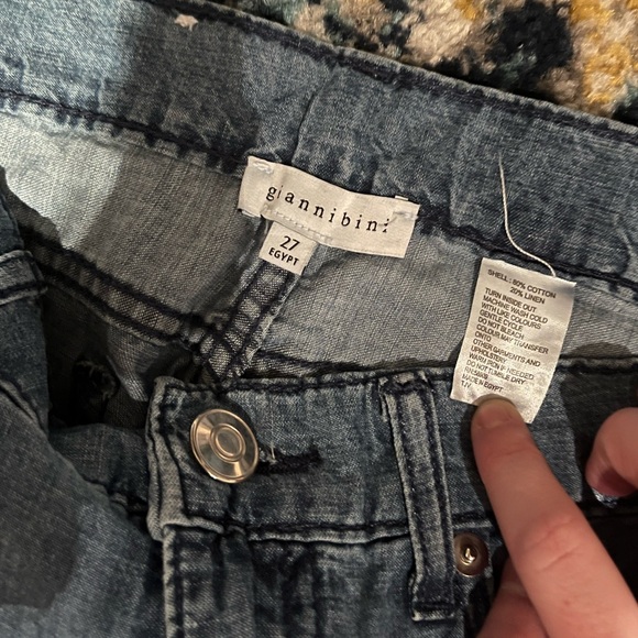 Gianni bini trapeze denim pants - Picture 3 of 6